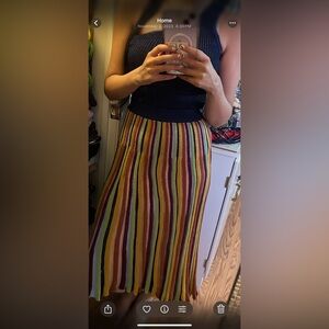 Zimmerman alight shimmer skirt with matching alight one shoulder top